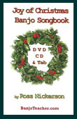 banjo christmas songs dvd